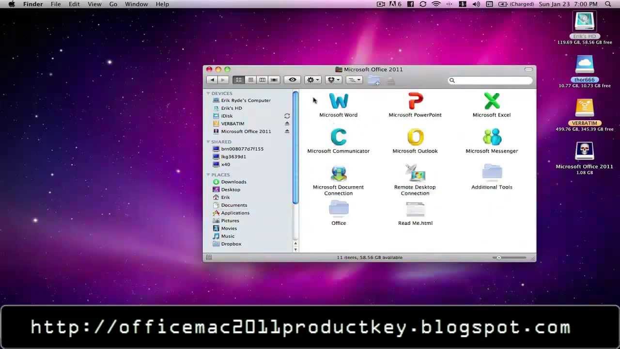 how to find office product key mac